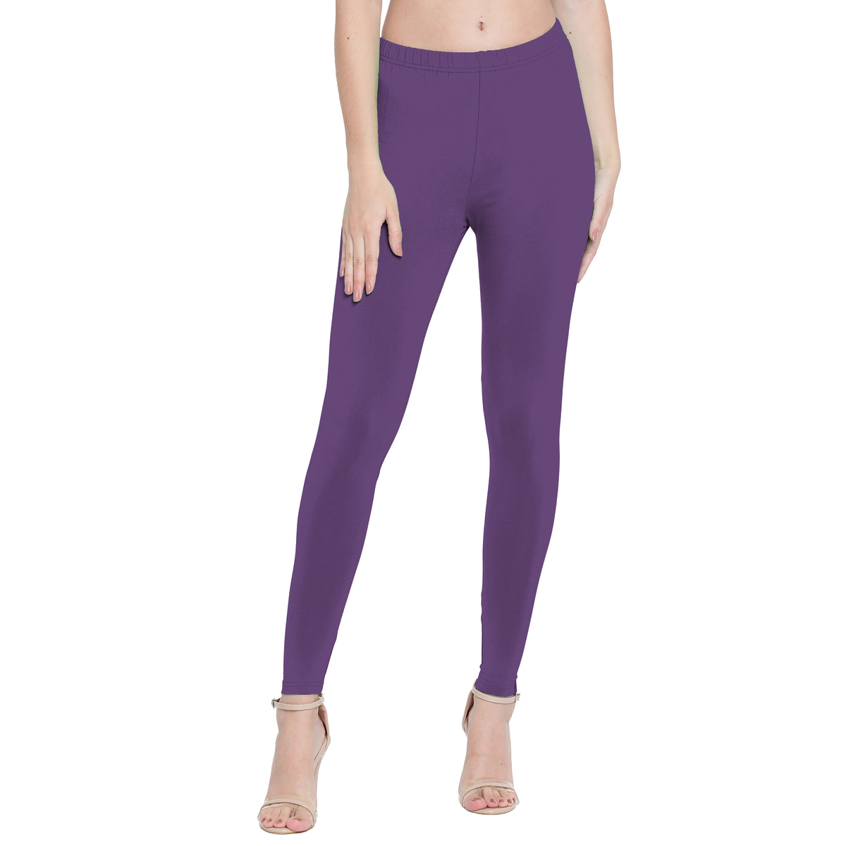 Presta Ankle Legging Premium - Purple – Poomer Clothing Company