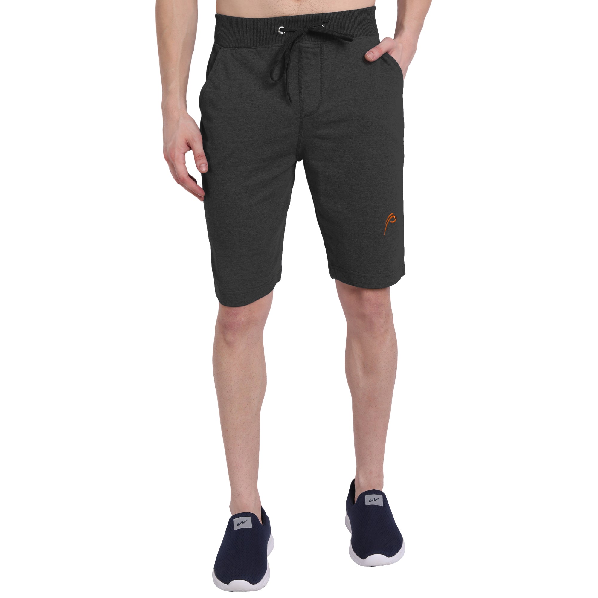 Poomer 3/4th Shorts - Black – Poomer Clothing Company