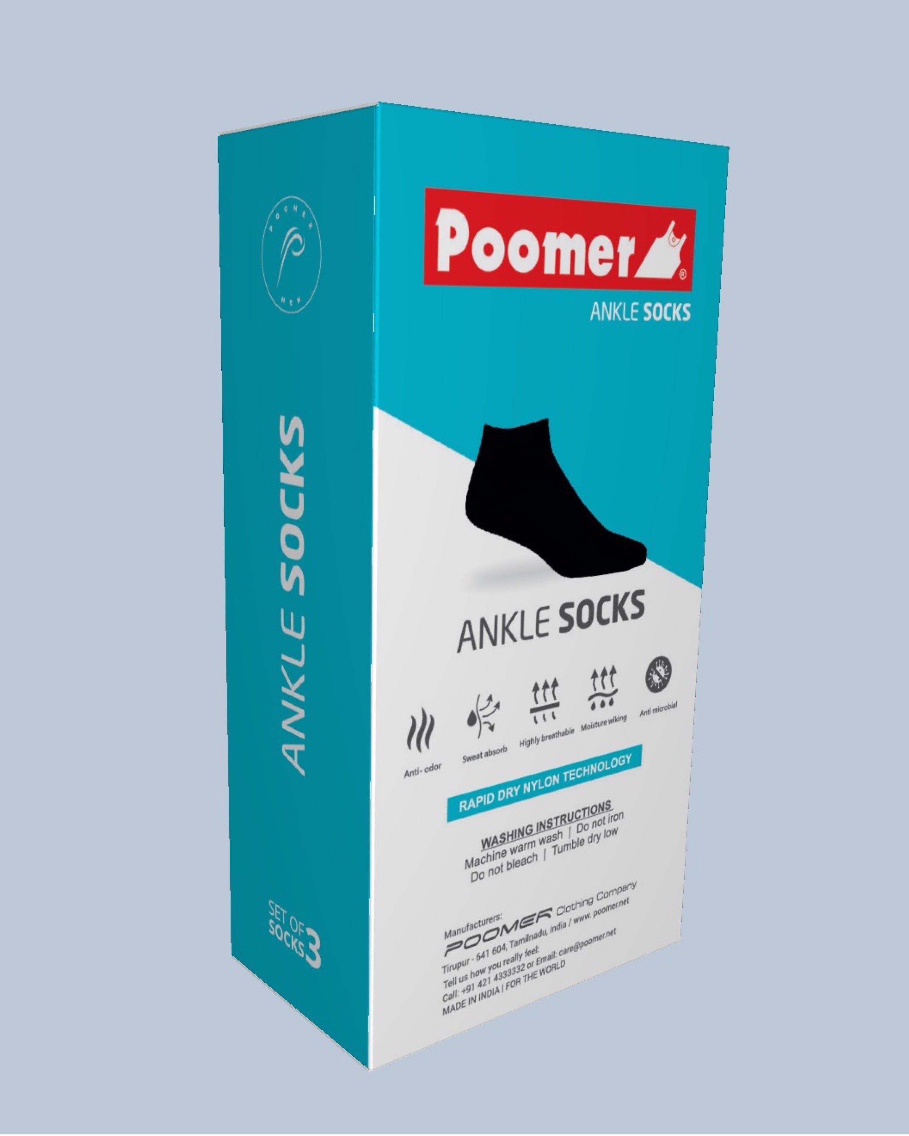 Poomex Inner Wears/Petals Palette exports- Mens Trunk with Pockets Inner  Wears - Men Antibacterial 100% Super Cotton Trunks
